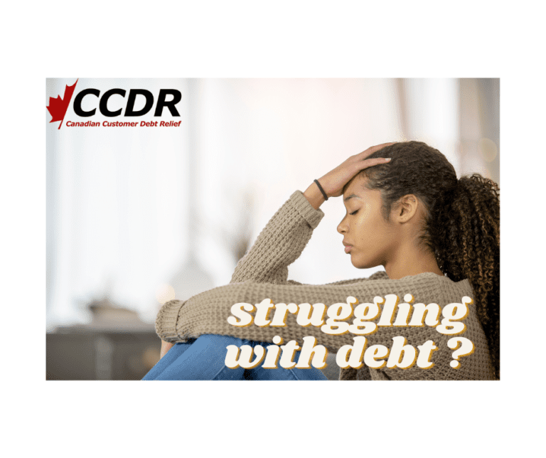 struggling with debt