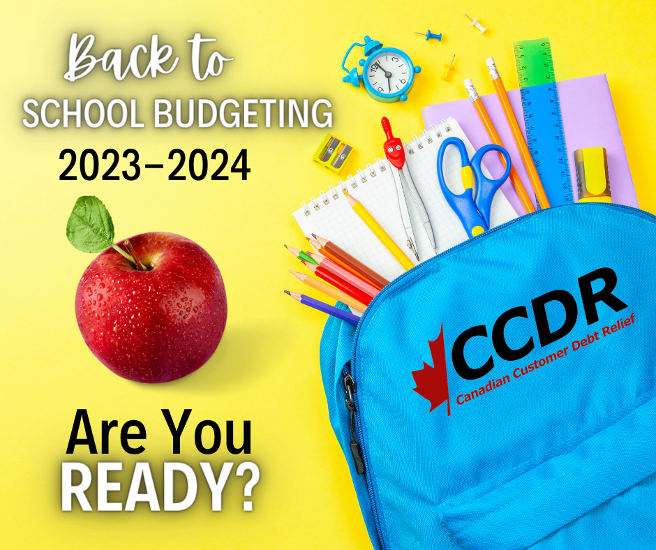 Back to School Budgeting 2023-2024